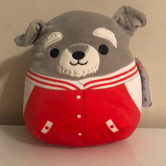 Squishmallow 8” Shaun the Schnauzer - Picture 1 of 4